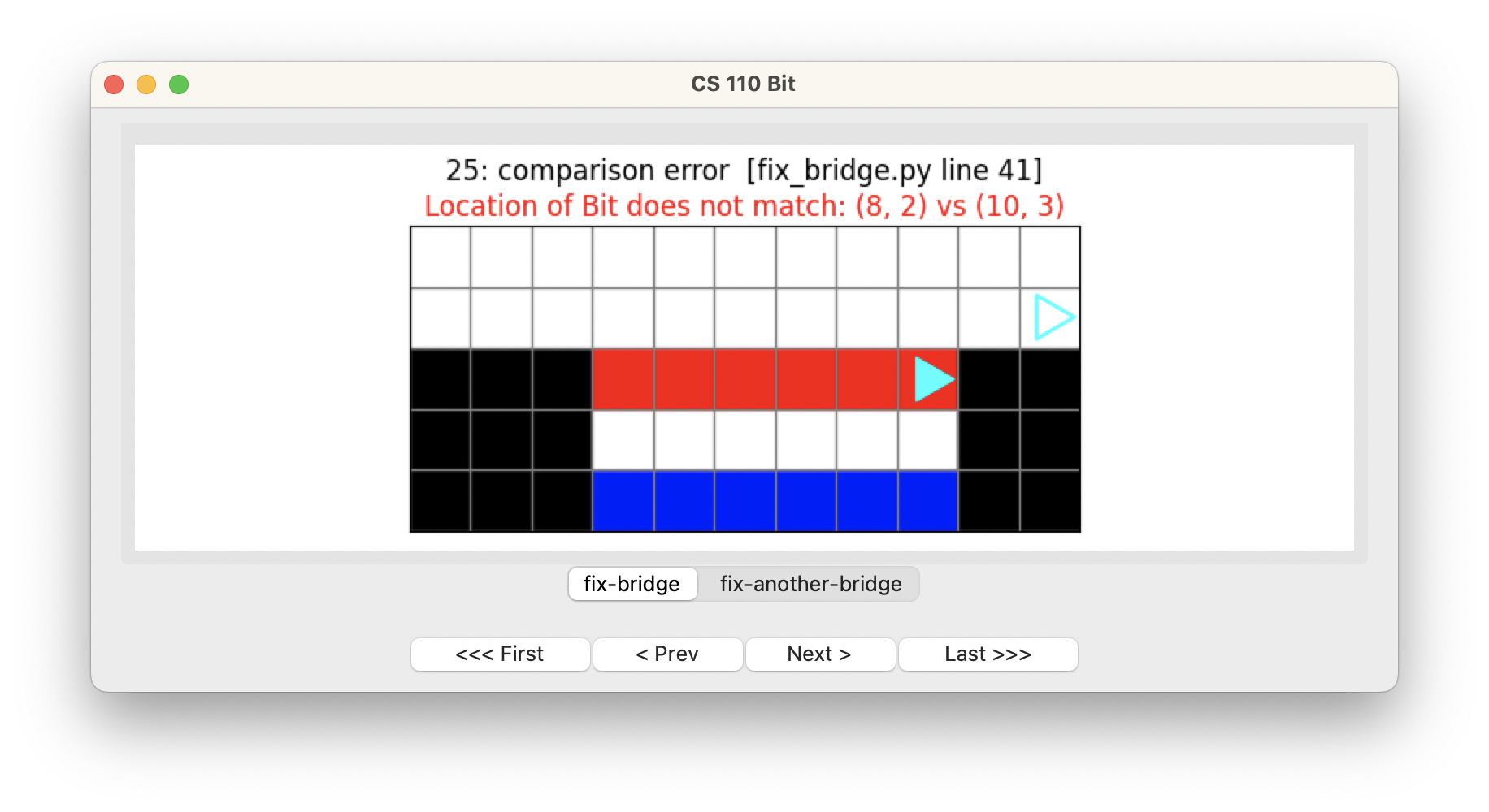 Bit has fixed the bridge